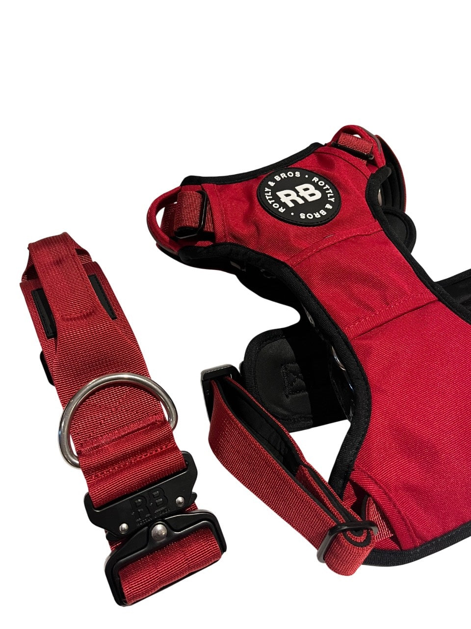 Pack Joy Rojo ( Ranger Collar rojo + Enjoyable harness rojo)